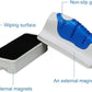 Jasonwell Magnetic Aquarium Fish Tank Glass Algae Glass Cleaner Scrubber Floating Clean Brush(M)