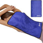 Extra Large Ice Pack for Injuries Reusable, Physical Therapy Cold Pack w/2 Straps for Full Back Knee Pain Relief, Hot Cold Compress Gel Ice Wrap for Swelling, Bruises, Large Ice Pad 23.2" x 14.5" Blue