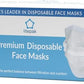 Litepak 500pcs Premium Disposable Face Mask SOFT 3ply Nose Wire
