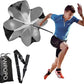 Bfsmile Running Speed Training 56" Parachute with Adjustable Strap, Free Carry Bag. Speed Chute Resistance Running Parachute for Kids Youth and Adults