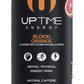 UPTIME Energy Drink, Blood Orange Cane Sugar, 12 Pack, Vitamin C, L Theanine, Calcium, Energy Drinks for Focus Support, 142mg of Natural Caffeine per Serving, Clean, Natural, Non GMO, 12 fl oz Cans