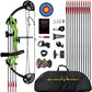 Compound Bow Archery for Youth and Beginner, Right Handed,19”-28” Draw Length,15-29 Lbs Draw Weight, 260 fps