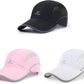 Running Hat Mesh Sports Cap Lightweight Quick Drying Runner Cap for Men Women