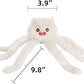 DODODOLA Dog Toys Squeaky Dog Toys with Crinkle Paper Cute Stuffed Octopus Durable Dog Plush Toys for Large Breed Dog Chew Toys for Small, Medium, Large Dogs