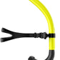 OMID SN1 Snorkel for Adult Youth, Diving Snorkel with One-Way Purge Valve, Food-Grade Silicone Mouthpiece