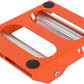 Motorcycle Wheel Cleaning Stand 600 Capacity Paddock Roller Stand Universal for Tire Cleaning Chain Lubrication for Dirt Pit Street Bike Orange
