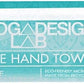 Yoga Design LAB | The Hand Towel | Premium Non Slip Hand Towel | Designed in Bali | Colorful Eco Printed + Quick Dry + Soft | Hot Yoga, Bikram, Ashtanga, Sport, Barre, Travel (Mandala Turquoise)