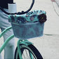 Cruiser Candy Bike Basket Liner Waterproof, Universal Fit for Most Bike Baskets, Stylish 2in1Tote, Bike Basket Cover, EBiKE Front Wire Or Wicker Bike Baskets Fits Up to 15x12x10