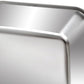 Kichwit Extra Large Stainless Steel Open Cat Litter Box with High Sides, Metal Litter Pan for Cat, 23.6 x 15.7 x 5.9 Inches