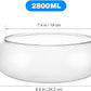 BESPORTBLE Transparent Desktop Aquarium Tank for Betta and Goldfish, 9.52x9.52x3.93 Inch Plastic Fish Bowl, 2800ml Shatterproof Fish Container for Home and Office Decor