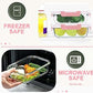 30 Pieces Glass Food Storage Containers Set, Meal Prep Containers Set with Snap Locking Lids, Airtight Glass lunch Containers, Microwave, Oven, Freezer & Dishwasher,Pink