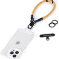 project-cb Phone Wrist Strap 1,Tether Tab 2,Phone Wristlet,Lanyard Wrist Strap,Key Holder,KeyChain,KeyRing×2(Khaki)