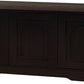 DINZI LVJ Shoe Bench, Entryway Storage Bench with Doors, Cushion, 2-Tier Shoe Rack with 6-Cubby, 39.4”L x 13.8”W Shoe Organizer Cabinet, Adjustable Shelf, Living Room, Bedroom, Espresso