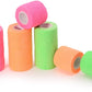 6 Pack 3" x 5 Yards Self Adhesive Bandage Wrap Breathable Cohesive Vet Wrap for Pets, Elastic Self-Adherent Tape for Sports, Wrist, Ankle (Mixed Colors)