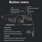 IHAO Open Ear Air Conduction Bluetooth Headphone Dual Mic Rotatable Boom Mic Active Noise Cancellation IPX5 Waterproof Bluetooth 5.4 Pain-Free Design for Sports Work Outdoor Activities-DG09 Black