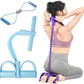6 Tube Pedal Ankle Puller with 8 Shape Resistance Band, Fitness Resistance Bands for Women, Exercise Bands with Handles, Workout Bands for Abdomen, Waist, Leg, Hip