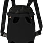 FEimaX Dog Carrier Backpack Pet Legs Out Front Cat Travel Bag, Adjustable Puppy Backpacks Carriers Hands-Free for Small Medium Dogs Cats Hiking Traveling Camping Daily Walking (Medium, Black)