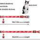 Personalized Breakaway Cat Collars Glow-in-The-Dark with ID Tag, Bell - Safety Quick - Release, Customizable for Female Male Kittens & Cats (Red)
