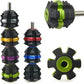 ZSHJGJR Archery Stackable Bow Stabilizer Ball Reduce Shock Absorber Balance Bar Vibration Damper Silencer for Recurve Compound Bow Hunting Shooting