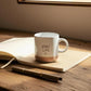 Personalized Ceramic Dad Coffee Mug, Customized Mugs with Name & Logo for Family, Men Women, Engraved 12 Oz Tea Cup for Travel, Microwave Dishwasher, Unique Design Bithday Gifts for Teacher