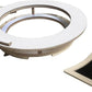 Dart Board Cabinet Set with LED Light; Bristle Dartboard, Built in LED Light, Darts and Chalkboards