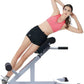 ComMax Roman Chair Back Hyperextension Bench Adjustable Back Exercise Machine Home Gym Workout Equipment for Abs and Glute