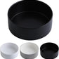 Black Dog Bowl Ceramic for Medium Large Breed,Dog Food Water Dish Heavy Weighted, Non Slip Porcelain Extra Large Big 9.4 in Pet Bowl