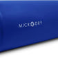 MICRODRY Deluxe Fitness Foam Back Roller for Muscle Relief, Roller for Yoga, Stretching, Deep Tissue Firm Massage & Trigger Point Release, Exercise Workout at Home or Gym, 13x5.3, Blue