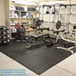 American Floor Tiles - Heavy Duty Stall Tiles - Stable/Horse Tiles - Thick, Durable Rubber Flooring Solid Black 12' x 16' Set 1/2" Thick (48 Tiles Total)
