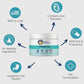 Under the Weather Pet Probiotics Powder for Cats | Vet Formulated Probiotic Supplement for Digestive Gut Health | Promotes Good Digestion & Immunity | Aids Occasional Diarrhea for Cats (2.54 Oz)