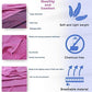 4 Pack Cooling Towels 40" x 12" - Instant Cooling Relief for Golf, Fitness, Camping, Hiking, Yoga, Pilates - Premium Quality, Portable Design