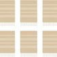 HAVLULAND Set of 6 Turkish Cotton Beach Towels, Oversized 72"x40", Quick-Dry, Absorbent, Lightweight, Sand-Free, Compact, Ideal for Beach, Pool, Gym, Yoga, Travel, Camping, Picnic - Bulk of 6 Beige