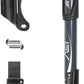 BV Mini Bike Pump Portable Frame Pump, Shock Pump for Bike Shock, Air Ball Pump Inflator with Ball Pump Needles, Mini Pump Fits Presta & Schrader- Smart Valve