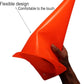 12 Inch Traffic Training Cones, 12 Pack Cones Sports Training Agility Plastic Safety Parking Cones, Agility Field Marker Cones for Soccer Basketball Football, Outdoor Sport Activity