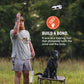 Dog Training Bumper - Retriever Training Dummy, Retrieving Dummies for Pets, Bumpers for Water Retrieving with Adjustable Rope, (Flasher)