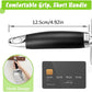 Cat Litter Scoop - Stainless Steel Metal Cat Litter Scoop-Sturdy Mesh Scooper - Mesh Shovel-Easy to Clean - Suitable for Cat Litter Box - Light Black