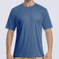 Boladeci Men's Swim Shirt Short Sleeve UPF 50+ Sun Protection SPF UV Moisture Wicking Lightweight Quick Dry Rash Guard