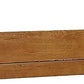 Collapsible Wooden English Saddle Rack | 18" Length | Easy to Mount | Folds Down Not Used | Fits Shorter Skirted Western Horse Saddles | Natural Pine Finish