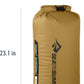Sea to Summit Big River Dry Bag, Heavy-Duty Dry Storage, 35 Liter, Gold Brown