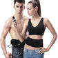 Pro Abdominal Fitness Abs Workout Belt 30''-55'' Black for Man and Woman