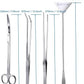 Capetsma Aquascape Tools, Long Stainless Steel Aquarium Plant Tools Aquarium Tweezers Scissors Spatula Tool Set Bonsai Kit Algae Scrapers Aquarium Cleaning Kit for Fish Tank Starter kit