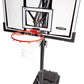 Lifetime 90061 Portable Basketball System, 52 Inch Shatterproof Backboard,Black