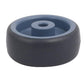 uxcell 2-inch Diameter TPR Wheel 6.35mm Bore Trolley Caster Pulley Roller 4pcs