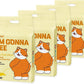 I'm Gonna Pee, DOOBIT Tofu Cat Litter 100% Natural,1.5mm Fine Cut,Toilet Flushable,Solubility in Water,Clumping,Ultra Absorbent, Really Dust-Free,Less Scattering,Safe for Environment (5.7lb x 4pack)