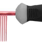 Resco Professional Anti-Static Dog, Cat, Pet Comb for Grooming, Steel Pins, Fine Tooth Spacing, Candy Red
