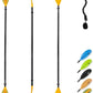 OCEANBROAD Kayak Paddle 86in/218cm, 90.5in/230cm, 95in/241cm Alloy Shaft Kayaking Boating Canoeing Oar with Paddle Leash