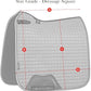 LeMieux Suede Dressage Square - English Saddle Pads for Horses - Equestrian Riding Equipment and Accessories