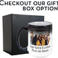 Personalized Coffee Mug, Magic Color Changing Photo Text 15 Oz Ceramic Mug, Customized Picture Name Tea Cup, Custom Fathers Day Mug, Taza Cafe Personalizadas Fotos,Gifts Women Men Mom, Black CC