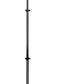 INNOLIFE Spinning Bar Boxing 360°Black White Speed Trainer Free Standing Punching Bag Adjustable Height Ideal for Adults and Youth Enhance Reflexes and Boxing Skills