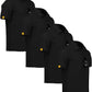 ZITY 4 Pack Mens Polo Shirt Short Sleeve Sports Golf Tennis T-Shirt Athletic Collared Tactical Shirts